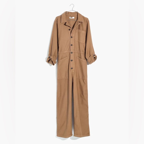 Madewell x As Ever • Tan Coveralls Jumpsuit • Size M - Picture 5 of 11